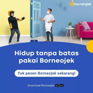 kolaborasi prisma x borneojek