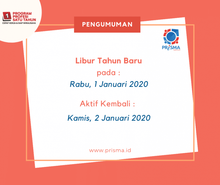 Libur Tahun Baru 2020 Masehi