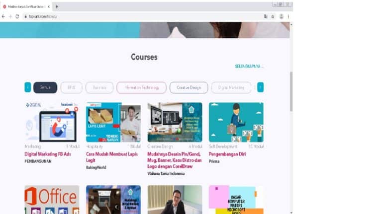 Kelas Online LPK Prisma Ada di Top Karir