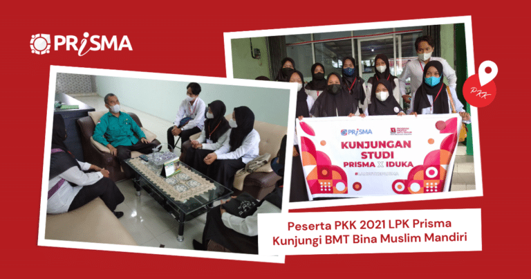 Peserta PKK 2021 LPK Prisma Kunjungi BMT Bina Muslim Mandiri