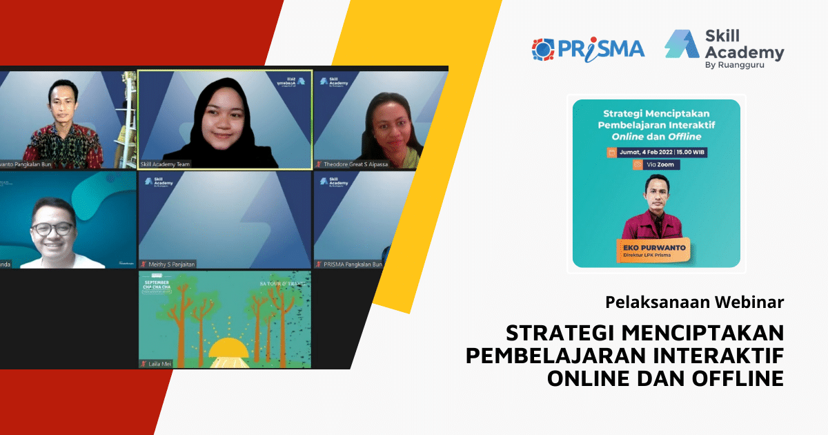 Prisma Bersama Skill Academy Gelar Webinar Strategi Ciptakan