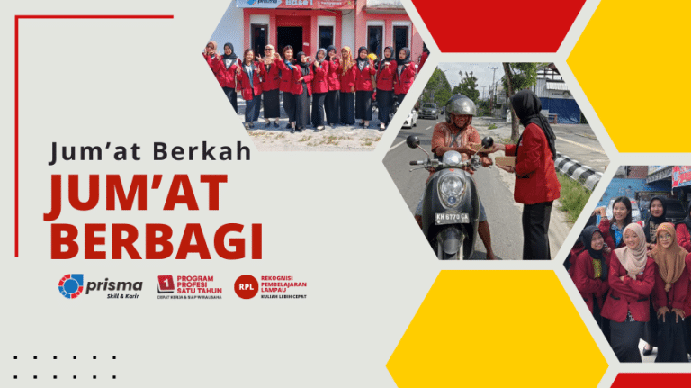 Jumat Berbagi LPK Prisma : Menyebarkan Kebaikan di Pangkalan Bun