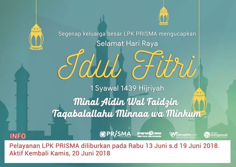 Selamat Hari Raya Idul Fitri 1 Syawal 1439 Hijriyah